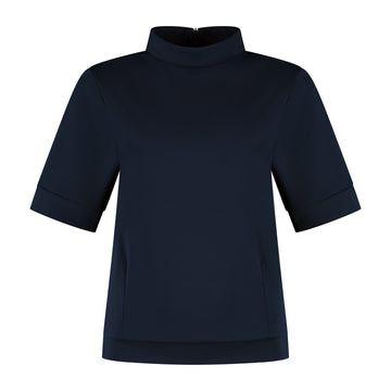 Port Lavande Top Linn donkerblauw