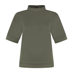 Top Linn olive green