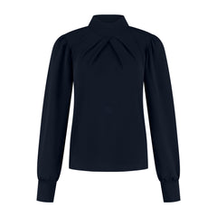 Top Silke dark blue