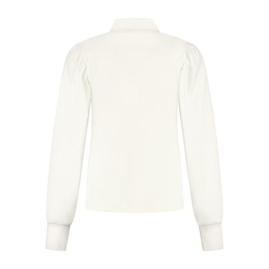 Port Lavande Top Silke offwhite