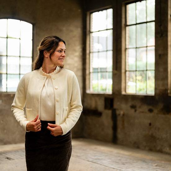 Port Lavande Vest Erika offwhite