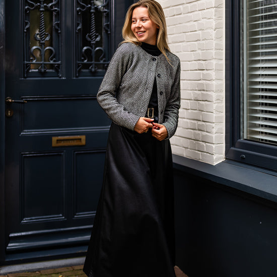 Port Lavande Vest Erna zwart
