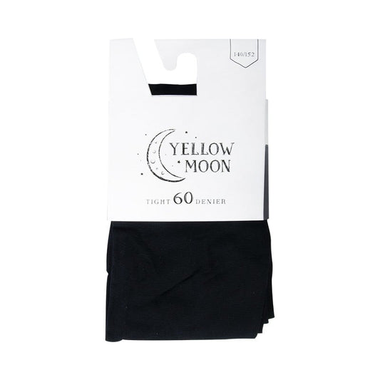 Yellow Moon Kinderpanty Yellow Moon zwart 60den