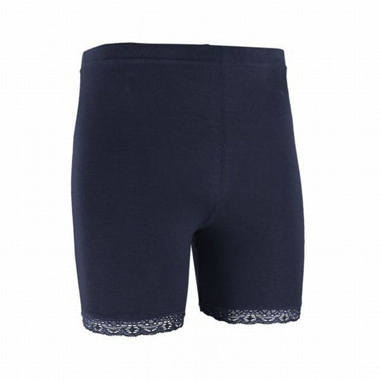 Yellow Moon Meisjes onderbroekje met kant donkerblauw