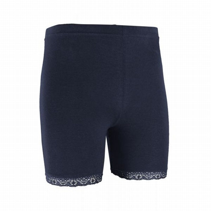 Yellow Moon Meisjes onderbroekje met kant donkerblauw
